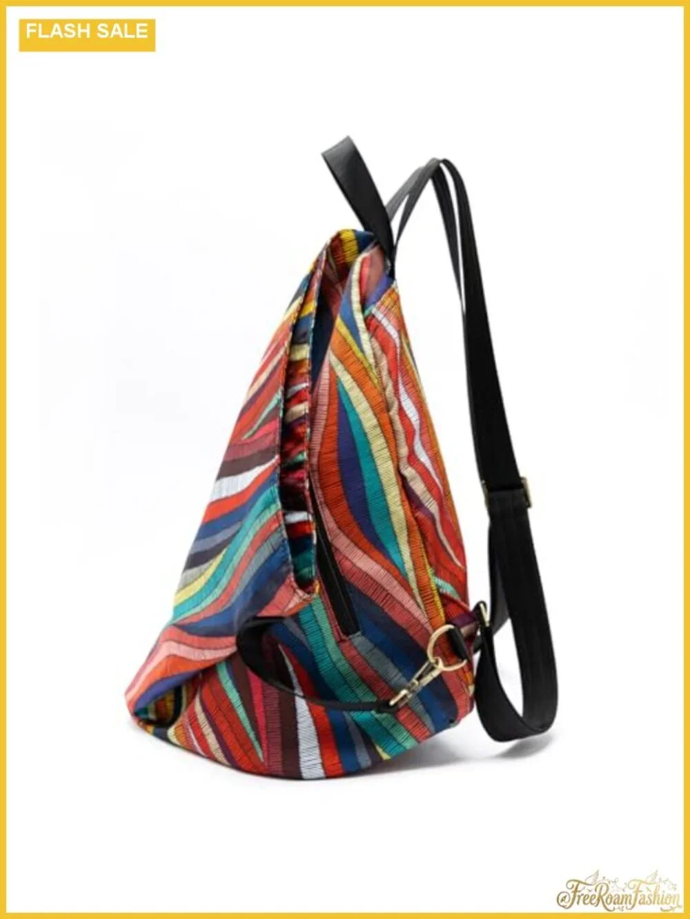 Boho Floral Convertible Backpack Purse for Women – Lightweight Daypack with